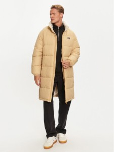 Tommy Jeans Kurtka zimowa DM0DM20604 Beżowy Regular Fit