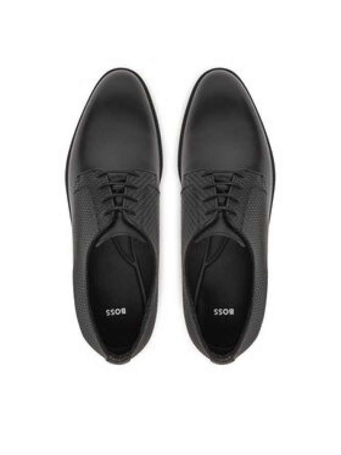 BOSS Półbuty Tayil_Derb_ltmxwv 50541716 Czarny