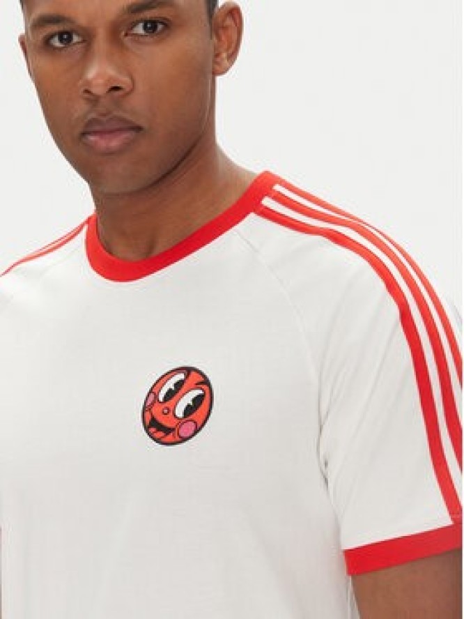 adidas T-Shirt JD0716 Biały Slim Fit