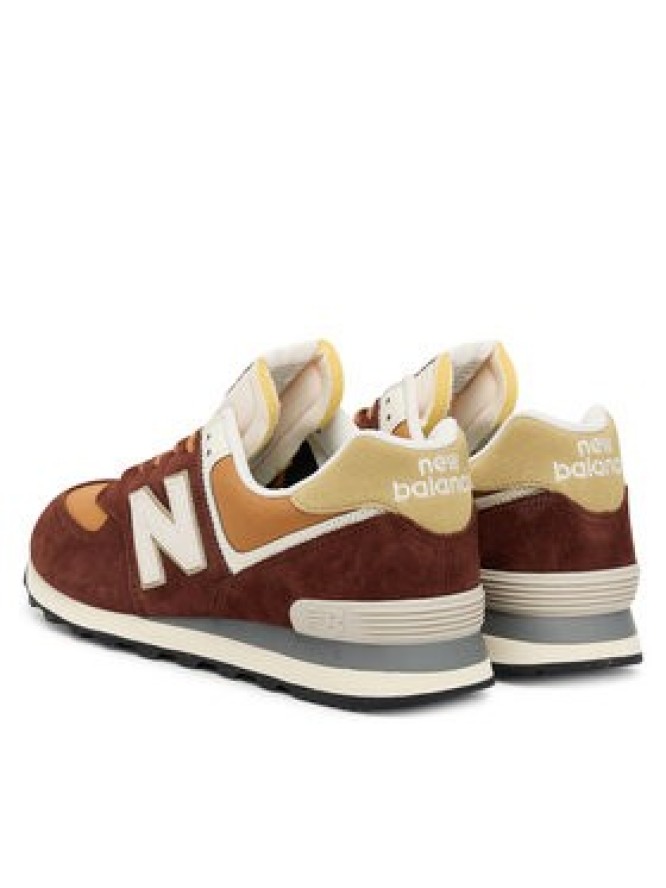 New Balance Sneakersy U574MRR Brązowy