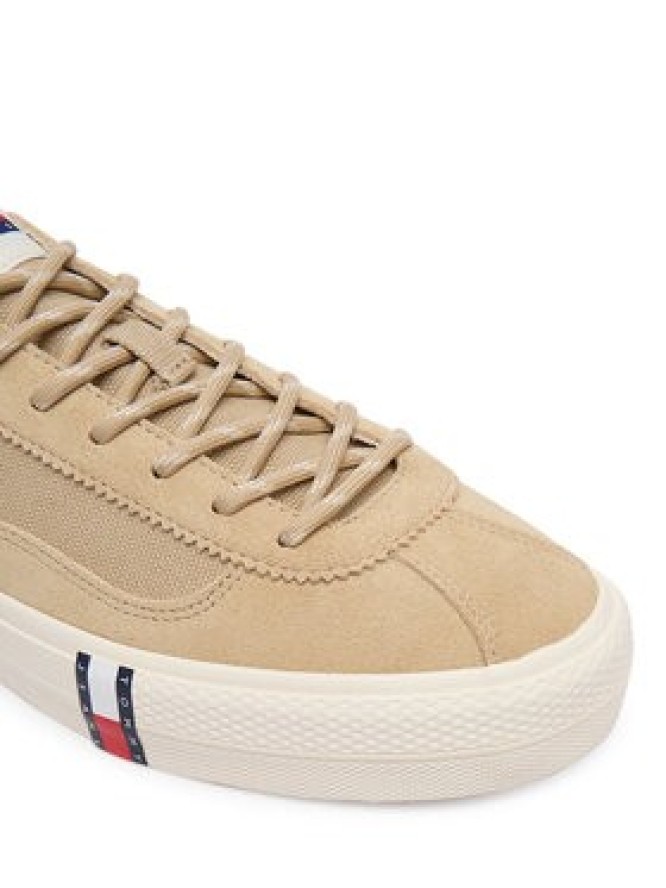 Tommy Jeans Tenisówki Archive Vulc Y2K EM0EM01760 Beżowy ciemny