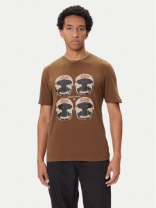 HUGO T-Shirt Diboxer 50542560 Brązowy Regular Fit