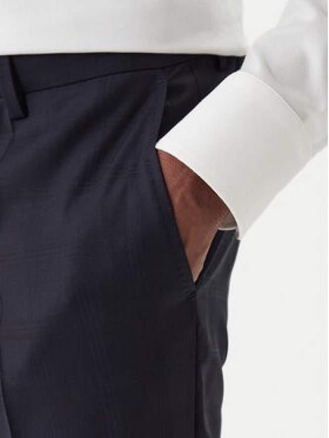 BOSS Garnitur H-Huge 50557259 Granatowy Slim Fit
