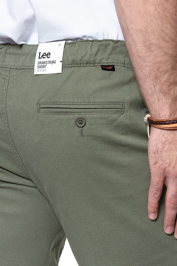 SPODENKI LEE DRAWSTRING SHORT LICHEN GREEN L73ULB82 112120794