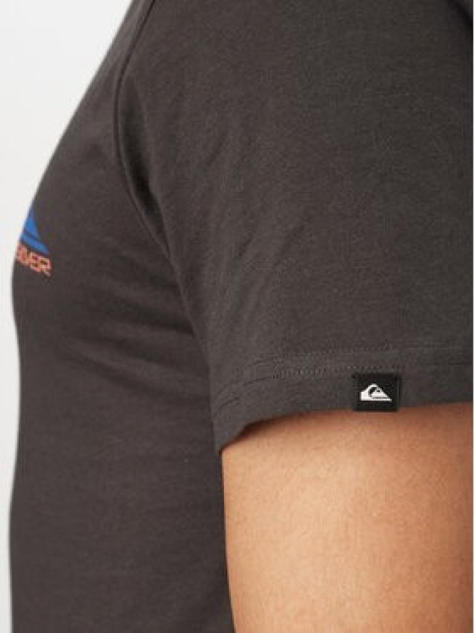 Quiksilver T-Shirt EV Barrel Paradise EQYZT08285 Czarny Regular Fit