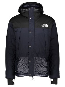 The North Face Kurtka puchowa "Soukuu" w kolorze czarno-granatowym rozmiar: XL