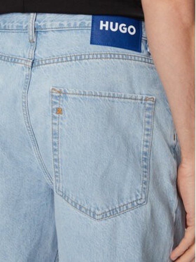 HUGO Szorty jeansowe Skate Shorts 50555994 Niebieski Straight Fit