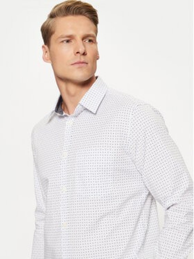 s.Oliver Koszula 2149815 Biały Slim Fit