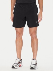 Reebok Szorty sportowe 112634 Czarny Regular Fit