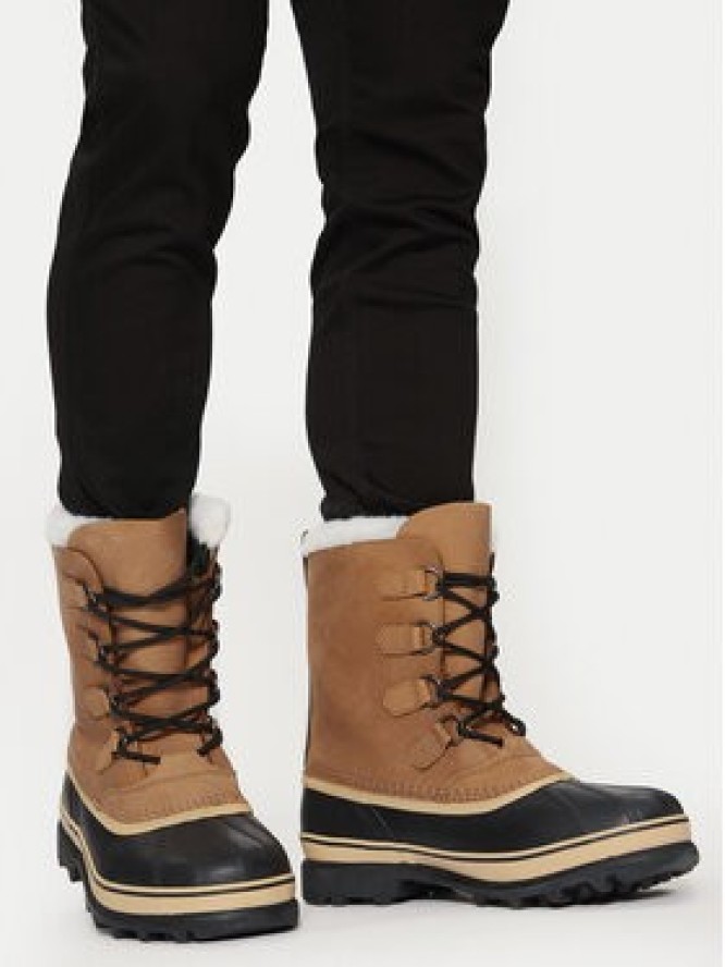 Sorel Śniegowce Caribou NM1000 Brązowy