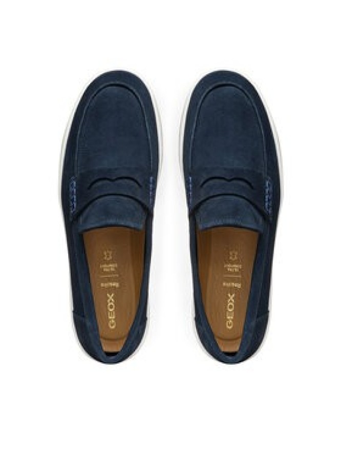 Geox Mokasyny U Spherica Ecub-1 U55GPD 00022 C4002 Granatowy