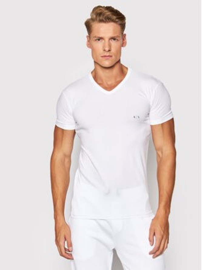 Armani Exchange Komplet t-shirtów 956004 CC282 04710 Biały Regular Fit