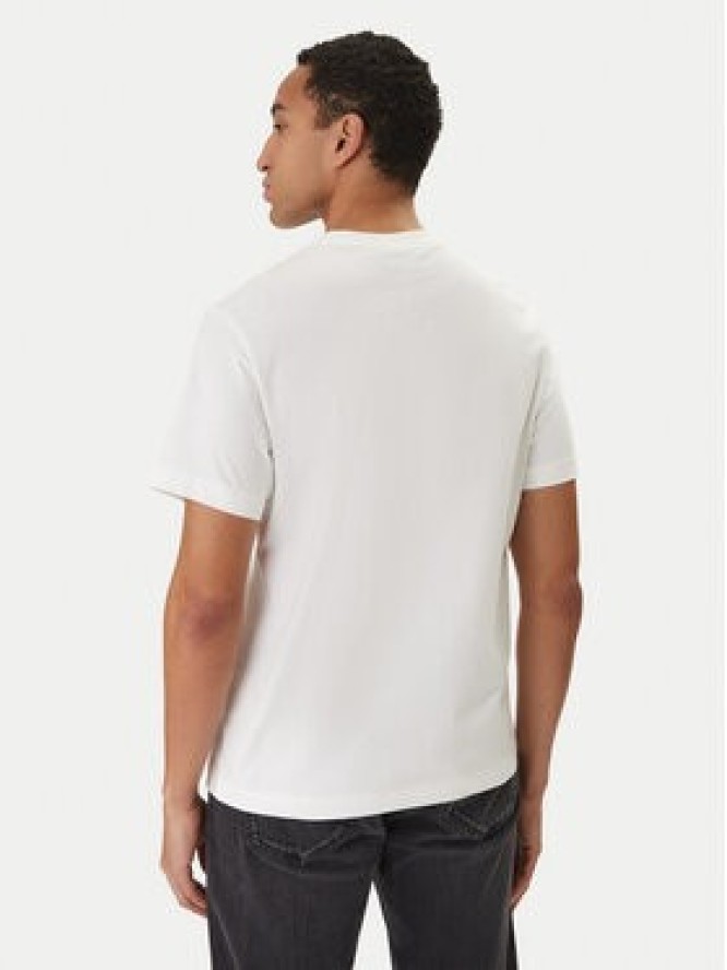 Calvin Klein Jeans T-Shirt Easy Monologo LV04RC275G Biały Regular Fit