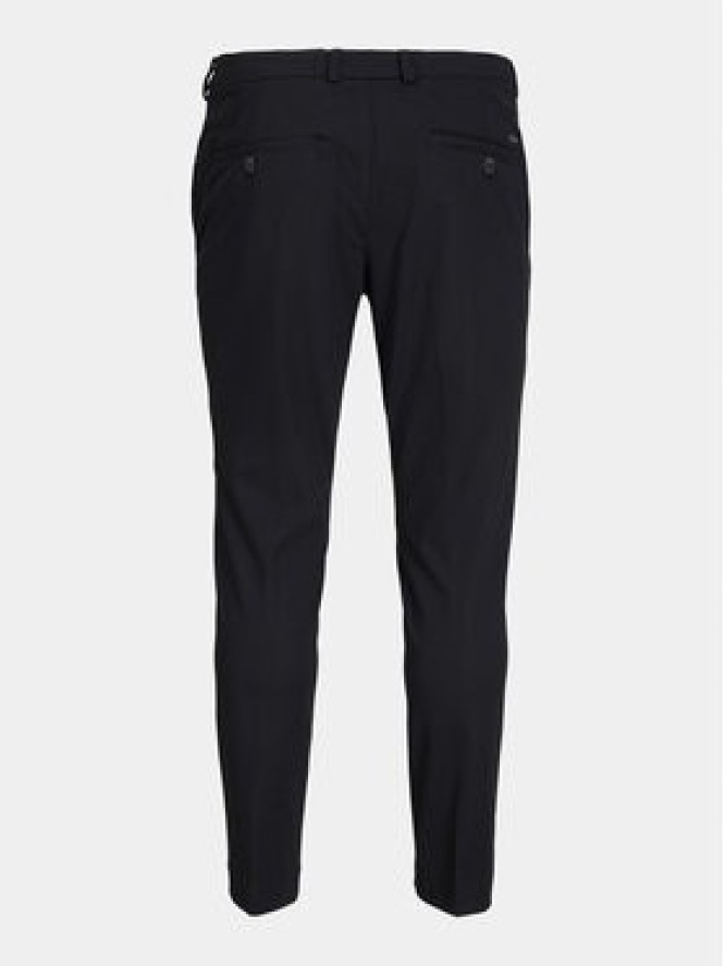 Jack & Jones Chinosy Marco 12237523 Czarny Slim Fit
