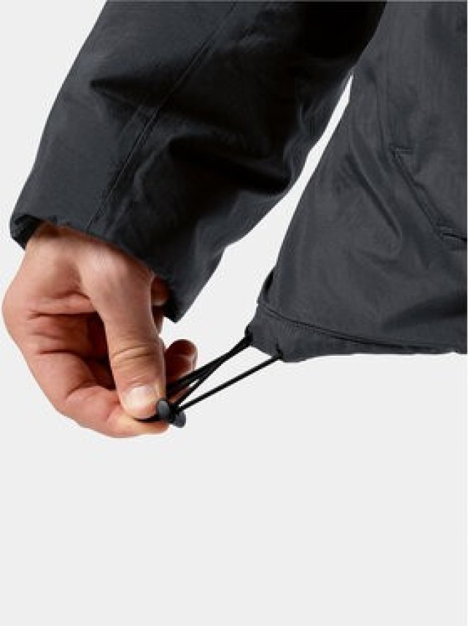 Jack Wolfskin Kurtka zimowa Textor Utility Jkt 1116101 Czarny Regular Fit