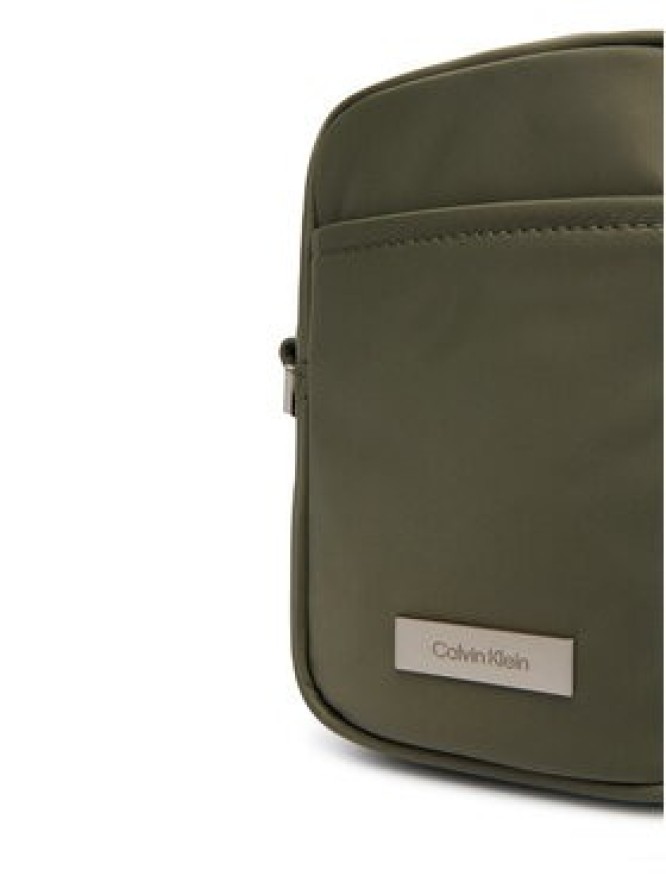 Calvin Klein Saszetka Sleek Slim Reporter LV04D3233G Zielony