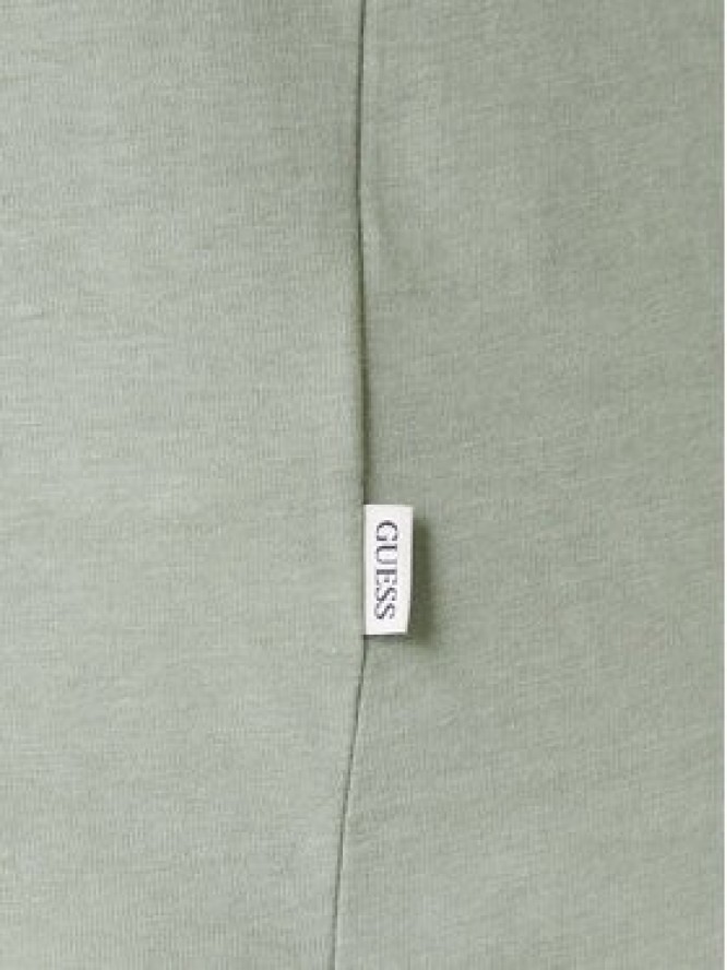 Guess Jeans T-Shirt M4YI52 K8HM0 Zielony Regular Fit