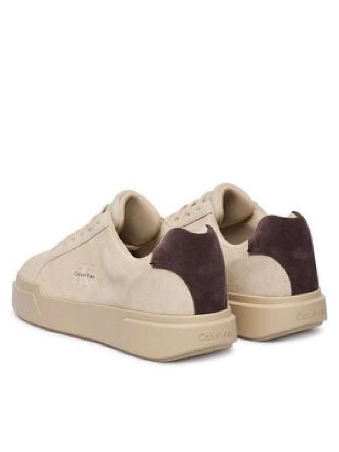 Calvin Klein Sneakersy Chunky Cupsole Laceup Su YM0YM01453 Beżowy