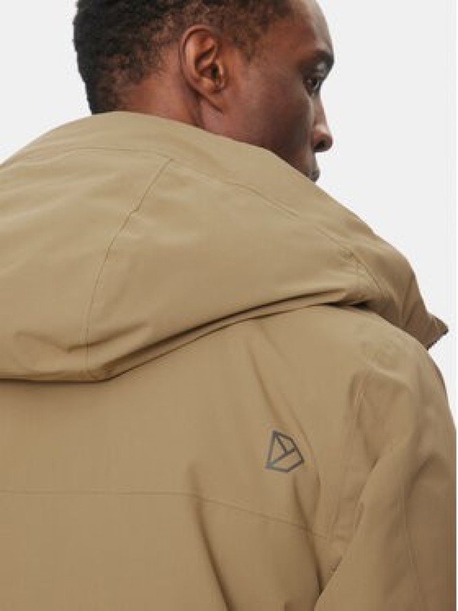 Didriksons Płaszcz zimowy Drew 505778 Beżowy Regular Fit