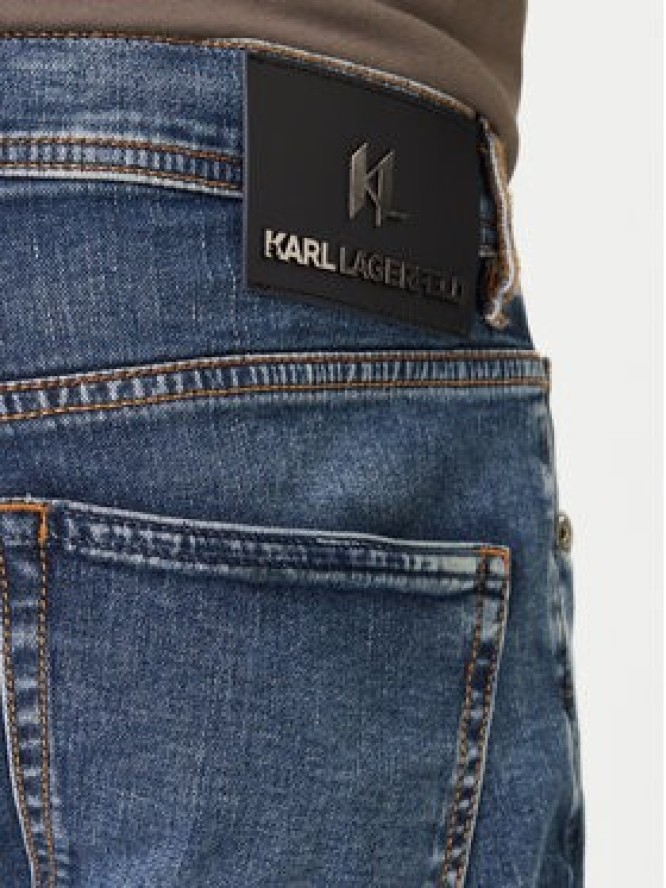 KARL LAGERFELD Jeansy 265501 500843 Niebieski Slim Fit