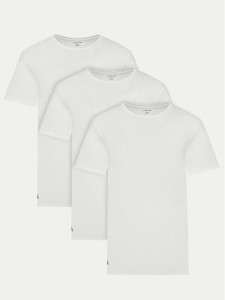 Lacoste Komplet t-shirtów TH9010 Biały Regular Fit
