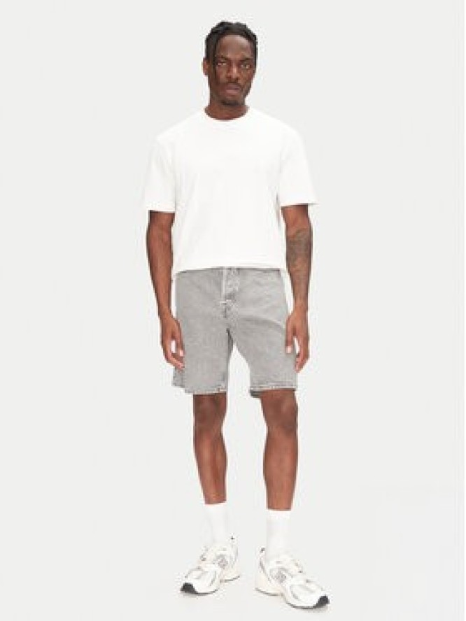 Jack & Jones Szorty jeansowe Tony 12269489 Szary Loose Fit