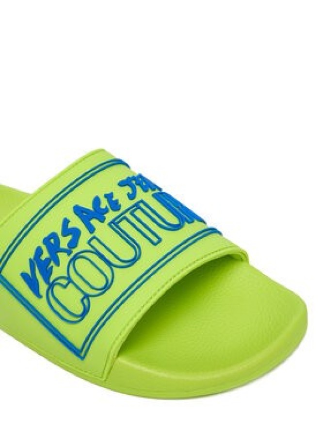 Versace Jeans Couture Klapki 78YA3SQ3 Zielony