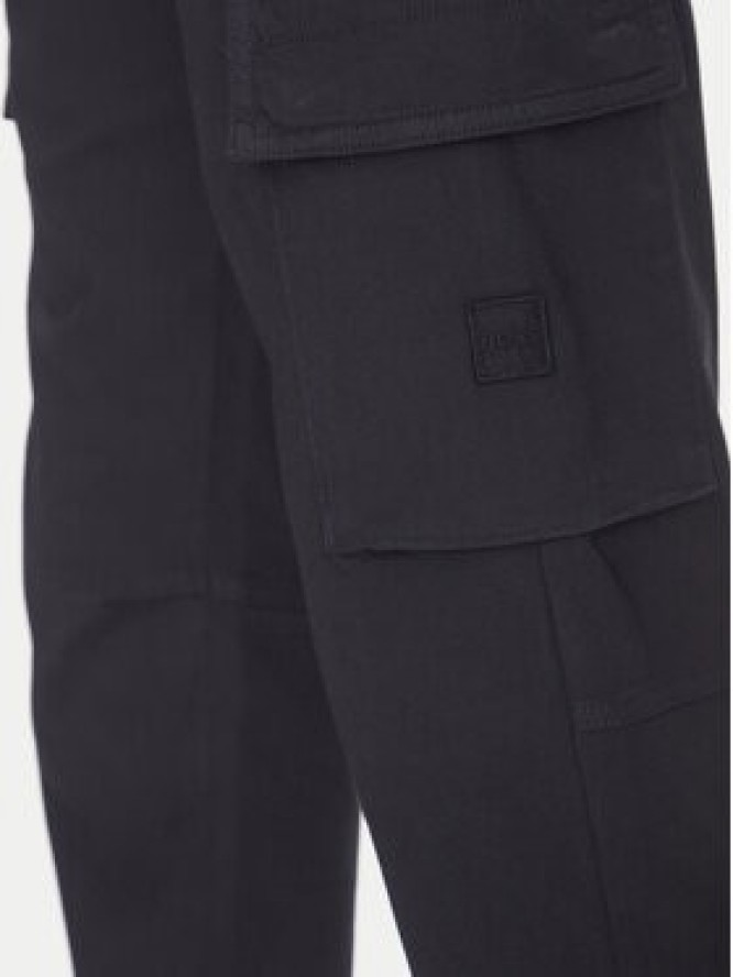 BOSS Spodnie materiałowe 50536882 Granatowy Regular Fit
