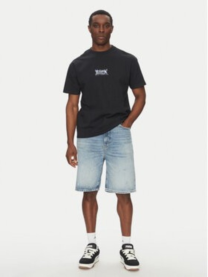 Quiksilver T-Shirt EQYZT08016 Czarny Relaxed Fit