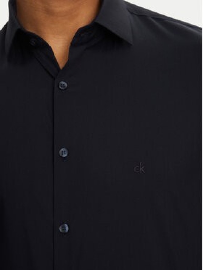 Calvin Klein Koszula K10K114356 Granatowy Regular Fit