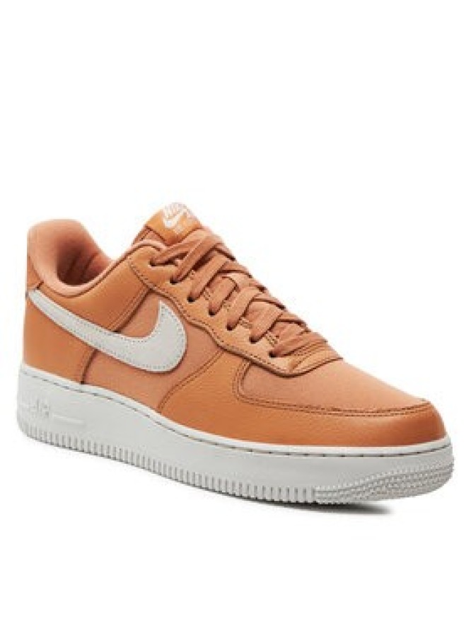 Nike Sneakersy Air Force 1 '07 Lx DV7186 200 Pomarańczowy
