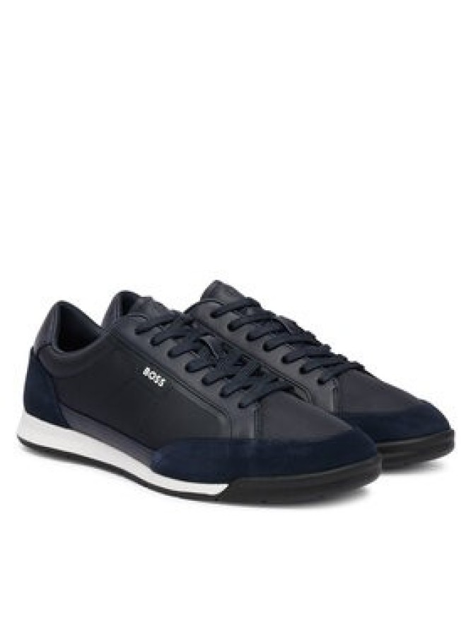 BOSS Sneakersy Nitan 50568486 Granatowy