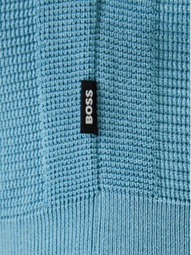 BOSS T-Shirt H-Ianni 50543161 Niebieski Regular Fit