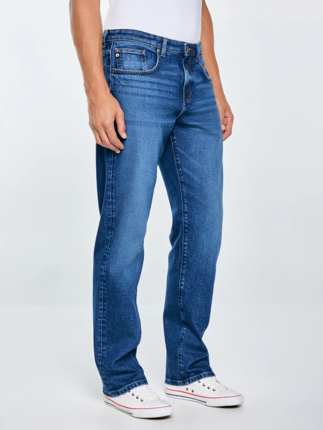 Jeansy męskie granatowe Brandon 763