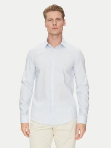 Calvin Klein Koszula K10K114301 Błękitny Slim Fit