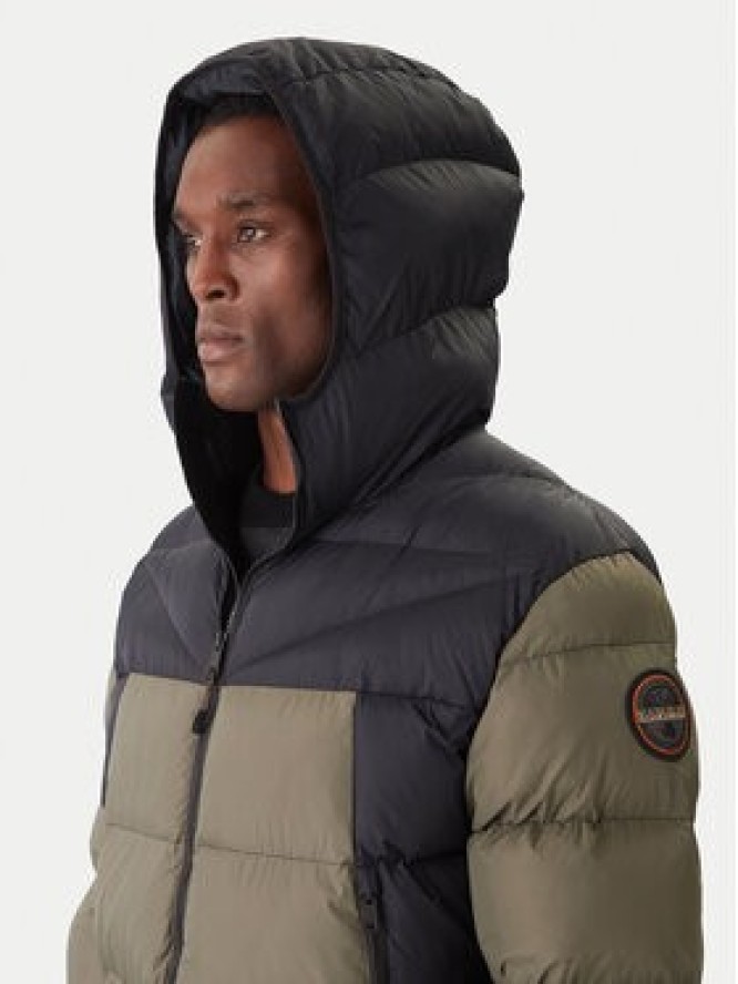 Napapijri Kurtka zimowa A-Molveno NP0A88V2 Zielony Regular Fit