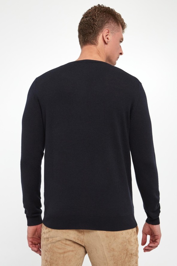 Sweter męski wełniany KARL LAGERFELD