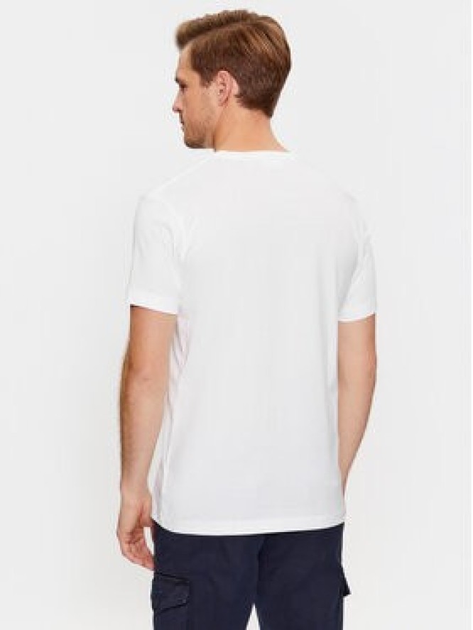 Gant T-Shirt Shield 2003185 Biały Slim Fit