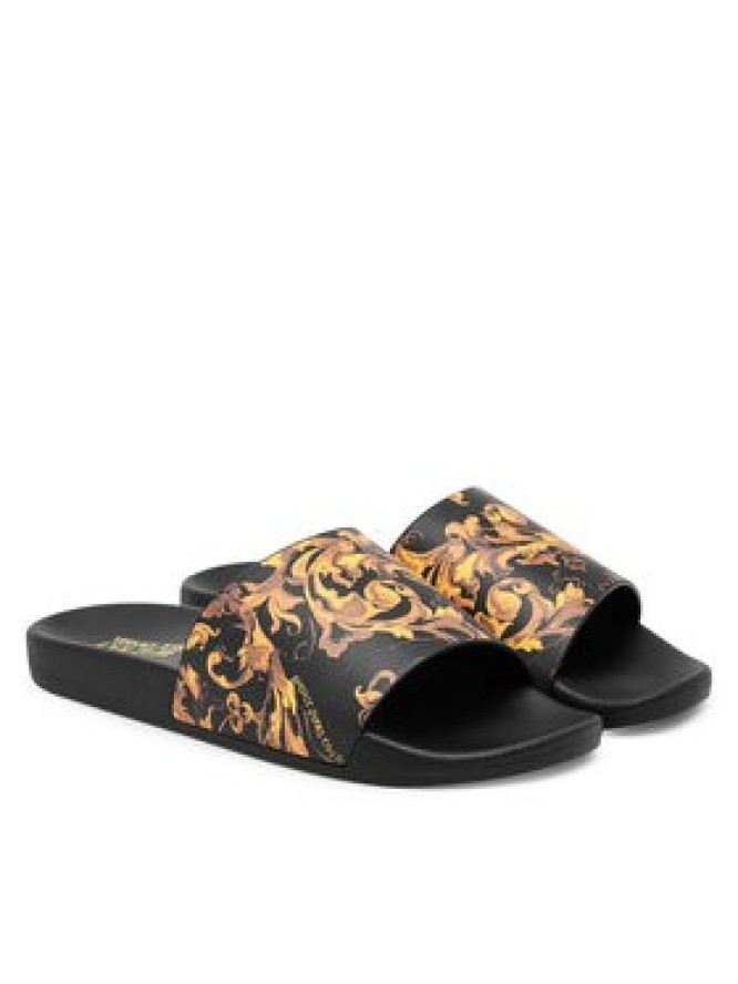 Versace Jeans Couture Klapki 79YA3SQ4 ZS365 G89 Czarny