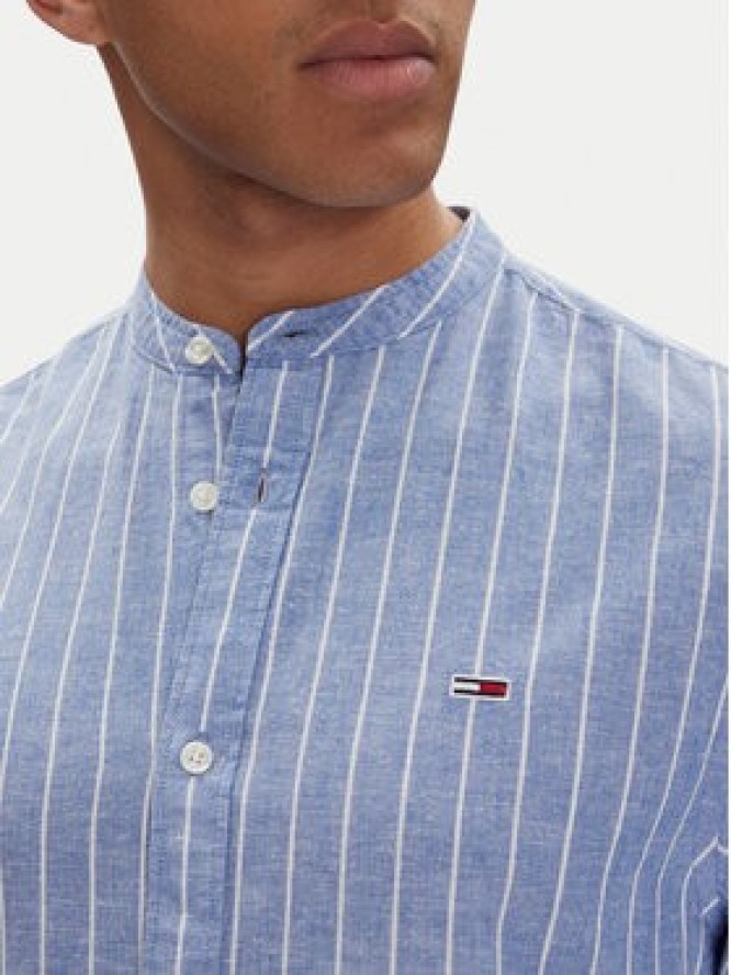 Tommy Jeans Koszula DM0DM20893 Niebieski Regular Fit