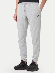 Under Armour Spodnie dresowe UA Rival 6014638 Szary Regular Fit