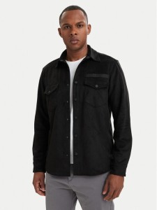 HUGO Koszula Ekel 50566311 Czarny Oversize