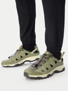Salomon Sandały Alhama L47786400 Zielony