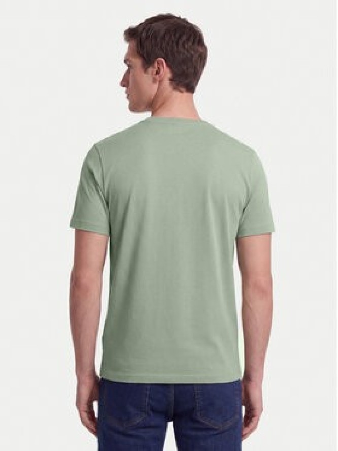 Gant T-Shirt Shield 2003184 Zielony jasny Regular Fit