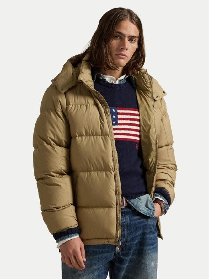 Polo Ralph Lauren Kurtka puchowa 710968278010 Khaki Regular Fit