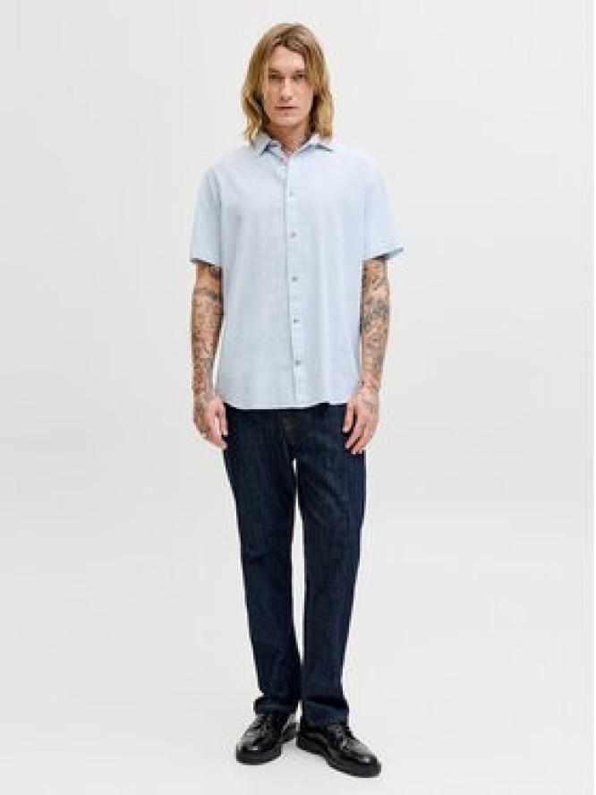 Jack & Jones Koszula Summer 12289160 Błękitny Regular Fit