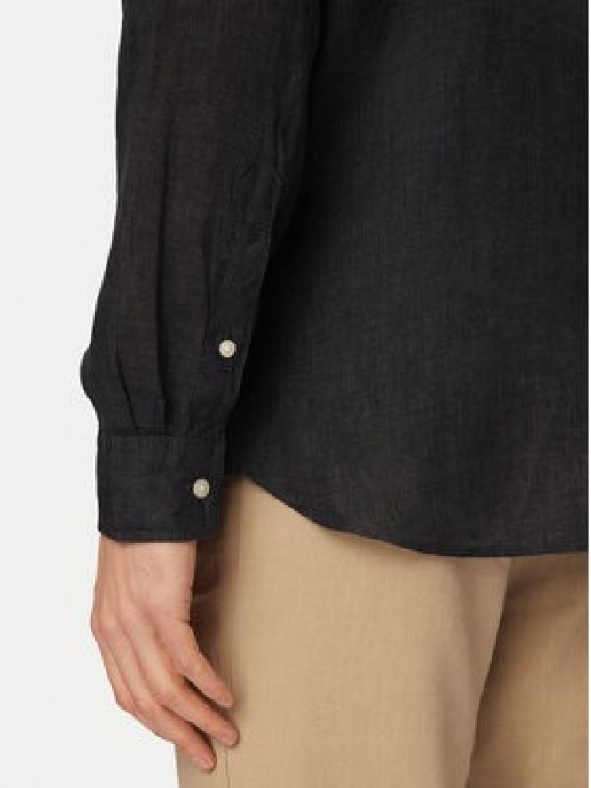 Tommy Hilfiger Koszula MW0MW41530 Czarny Regular Fit