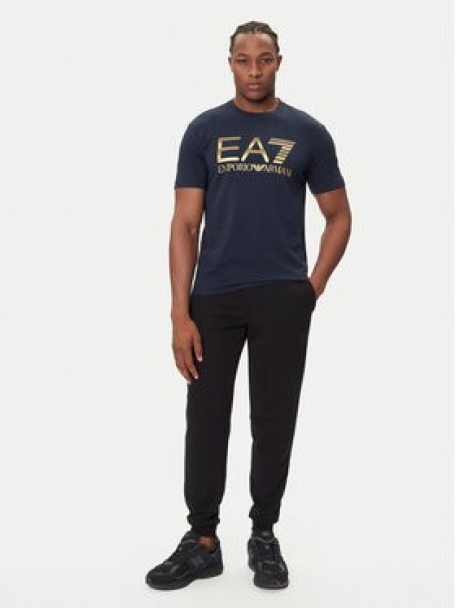EA7 Emporio Armani T-Shirt 7M001189 AF17789 UB102 Granatowy Regular Fit