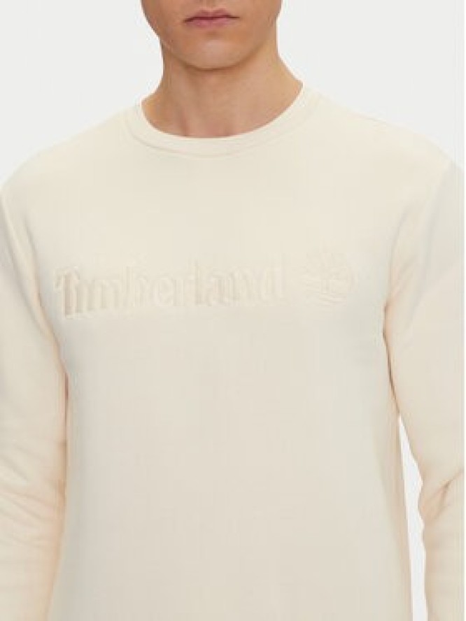 Timberland Bluza TB0A6VG6 Beżowy Regular Fit