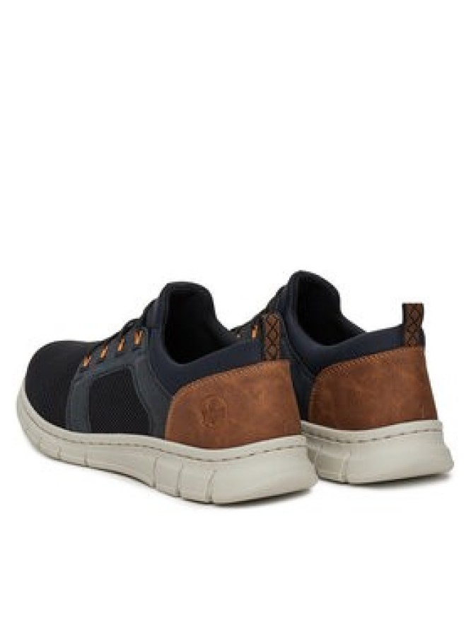 Rieker Sneakersy B7796-14 Granatowy
